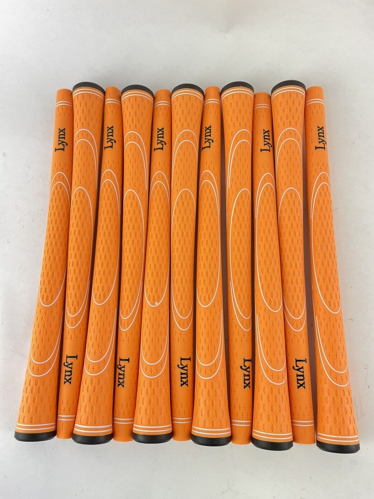 Lynx Golf Grips Mens (11) Orange/Black /Standard Size /Brand New